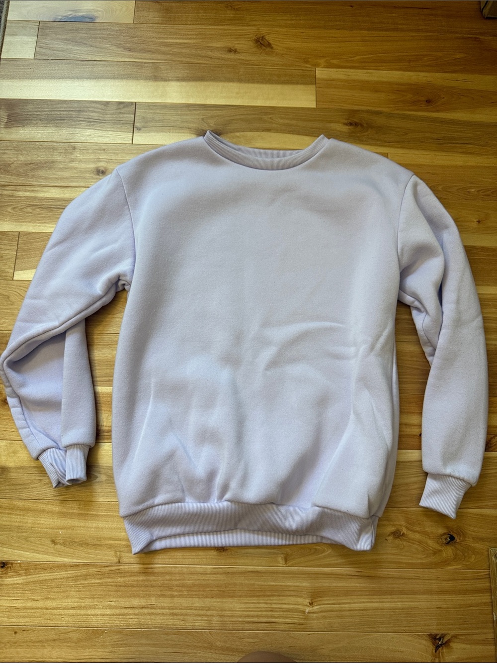 Crewneck Sweater - Light Lavender